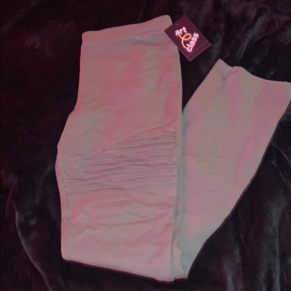 Textured leggings